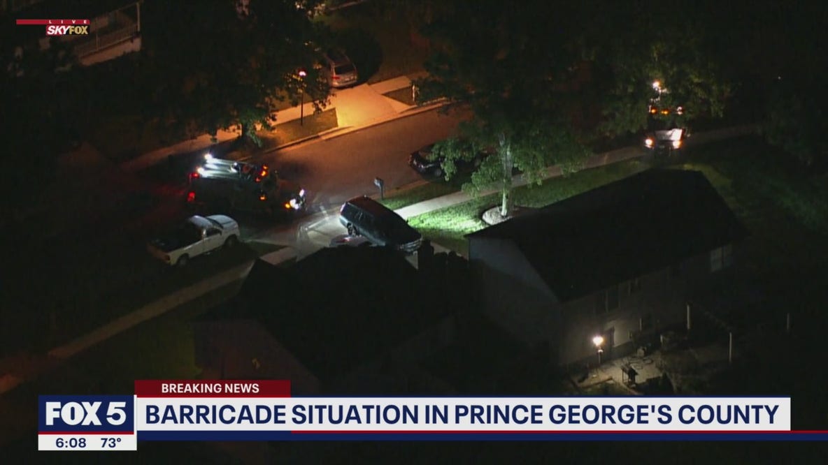 Woman injured, barricade situation underway in Upper Marlboro area of Prince George's County